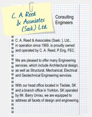 C. A. Reed &
                        Associates (Sask.) Ltd.